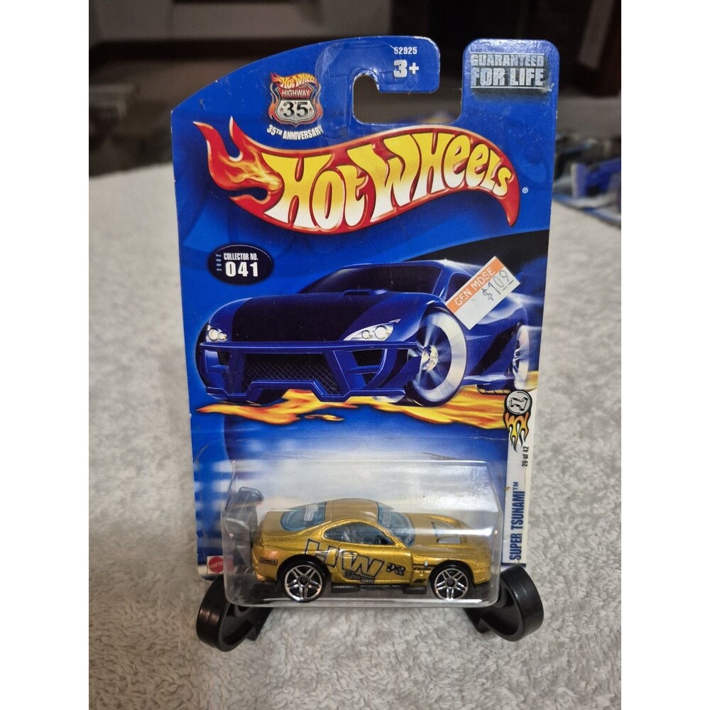 Hot Wheels Super Tsunami 29 Of 42 Gold Malaysia